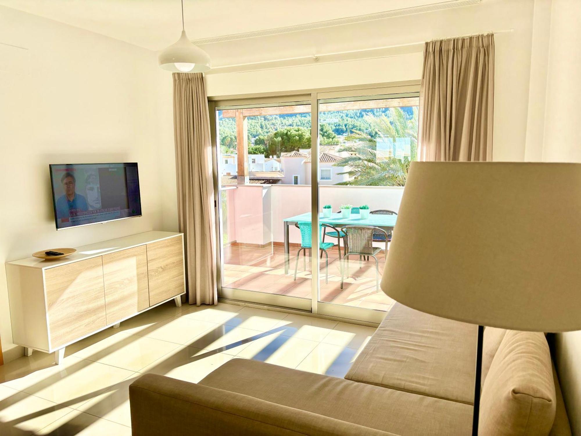 Hoteltype Penthouse 2 Beds, Parking, Wifi & Pool Stunning Views Denia Kültér fotó