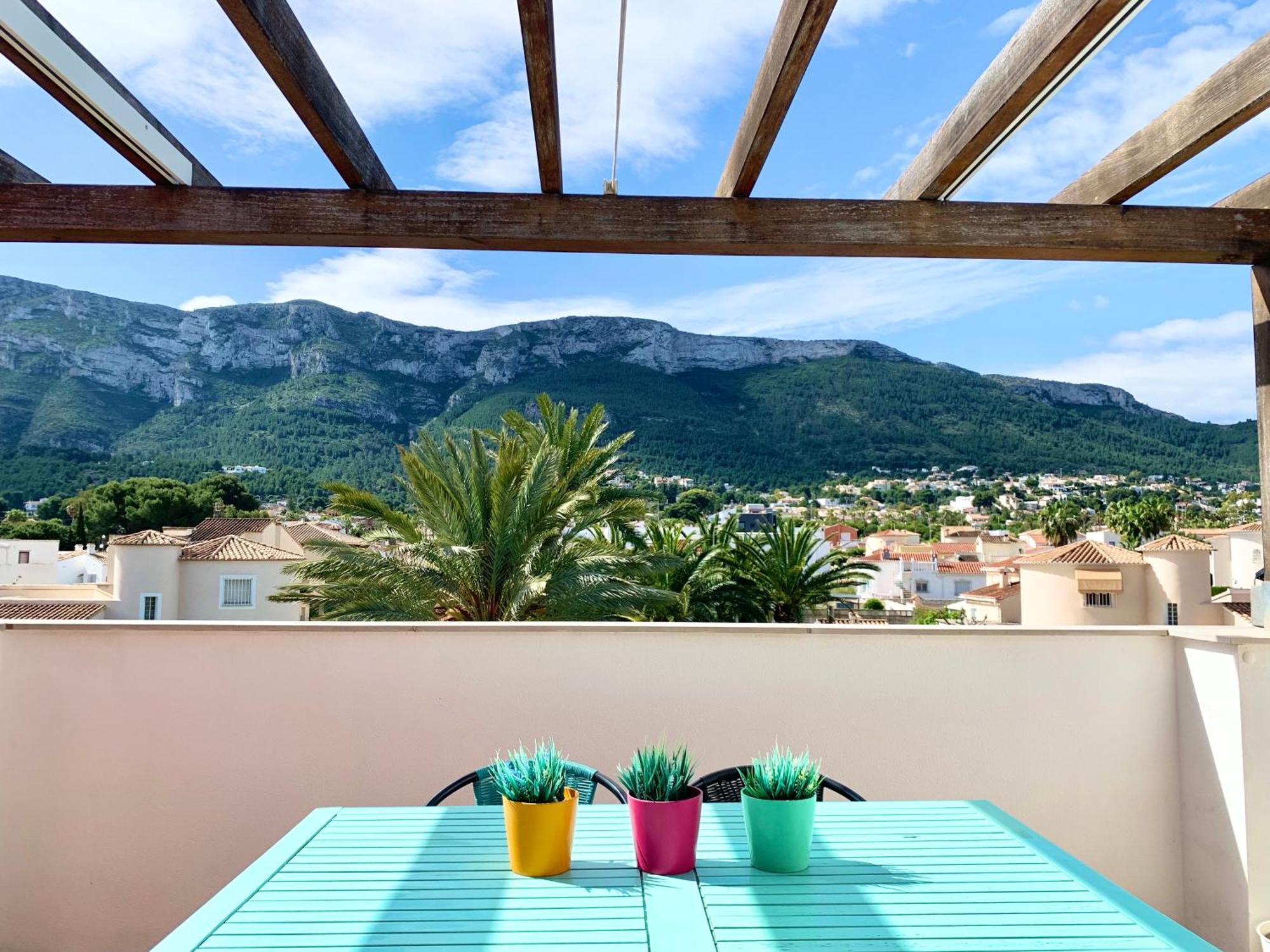 Hoteltype Penthouse 2 Beds, Parking, Wifi & Pool Stunning Views Denia Kültér fotó